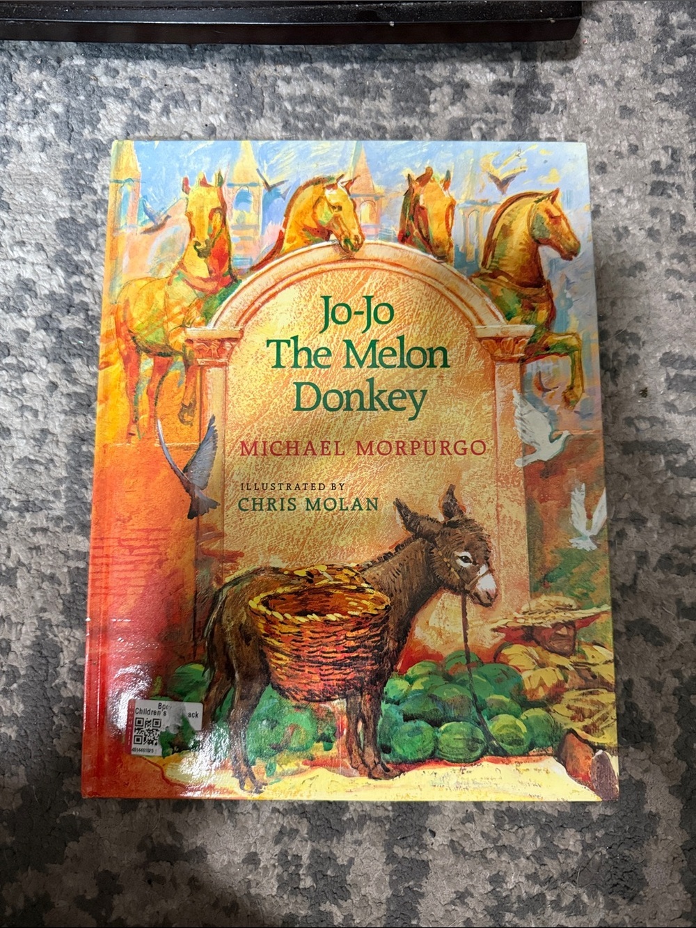 Scholastic Jo-Jo The Melon Donkey Colorful Illustrated Storybook